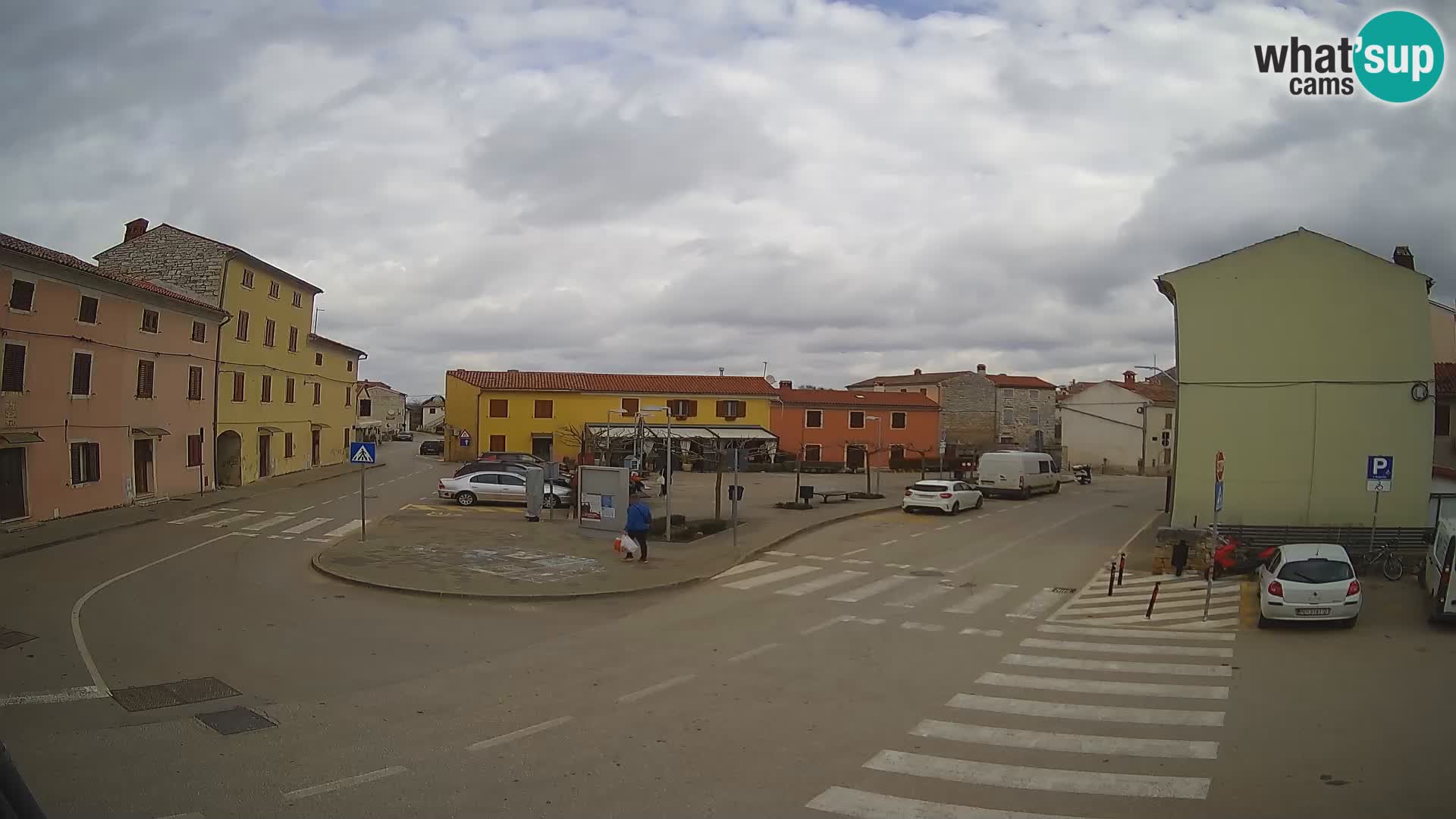 Bale Trg La Musa webcam – Istria – Croatia