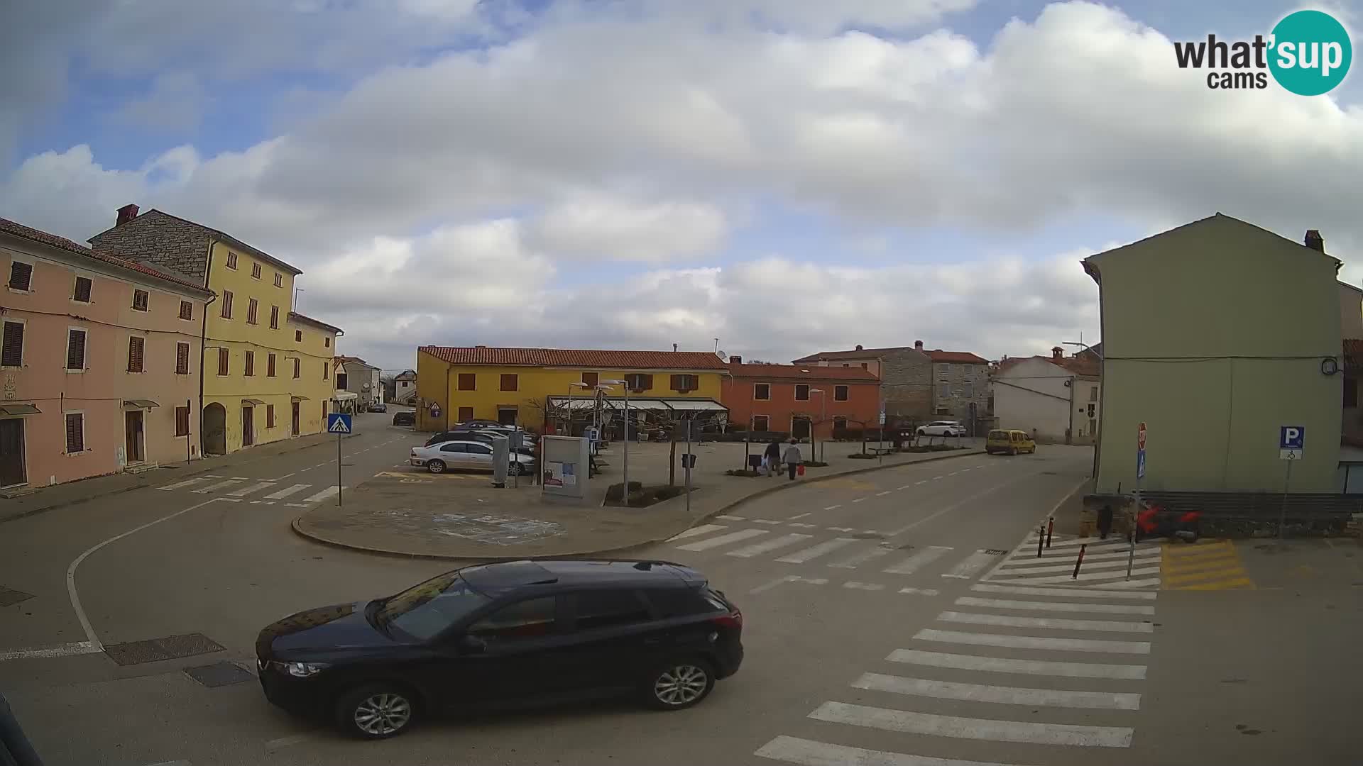 Bale, webcam de la plaza La Musa – Istria – Croacia