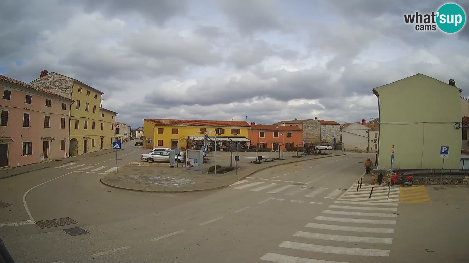 Bale, webcam de la plaza La Musa – Istria – Croacia