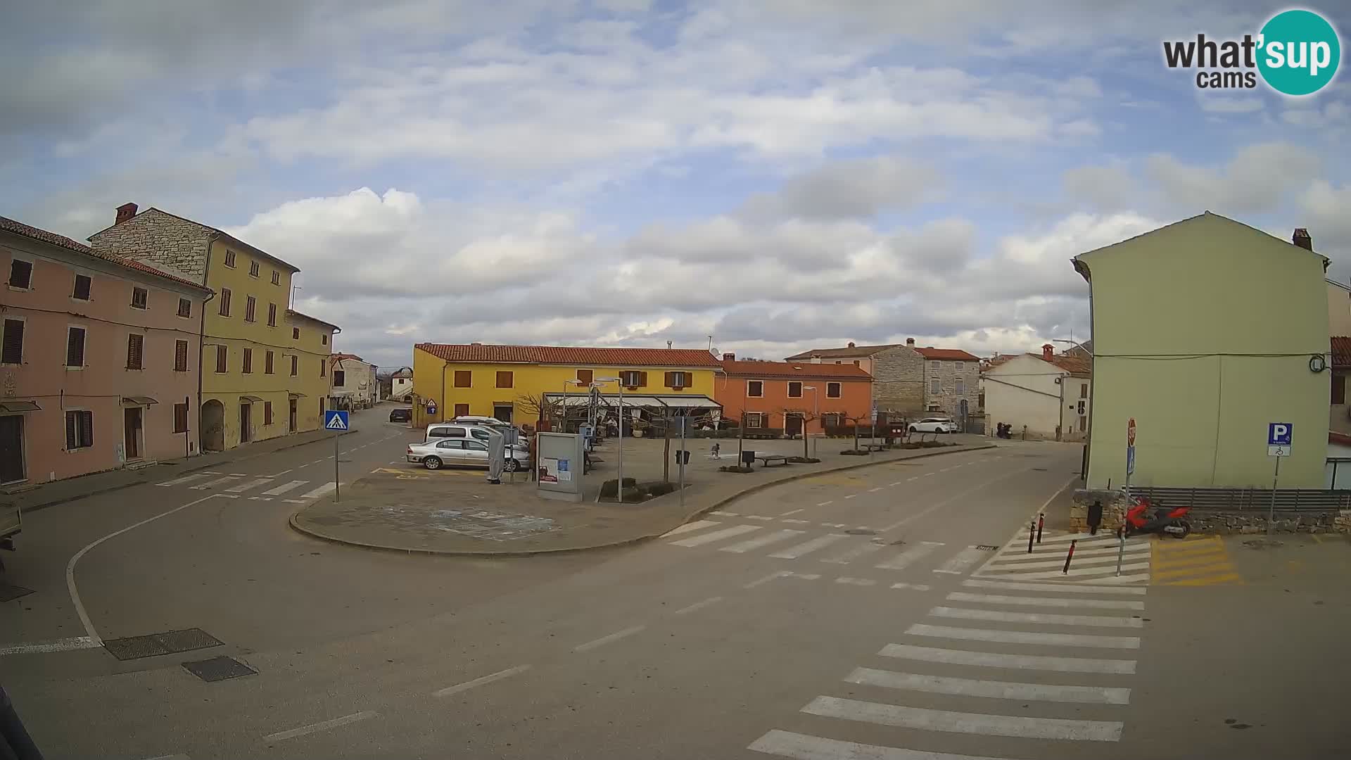 Bale Trg La Musa webcam – Istria – Croatia