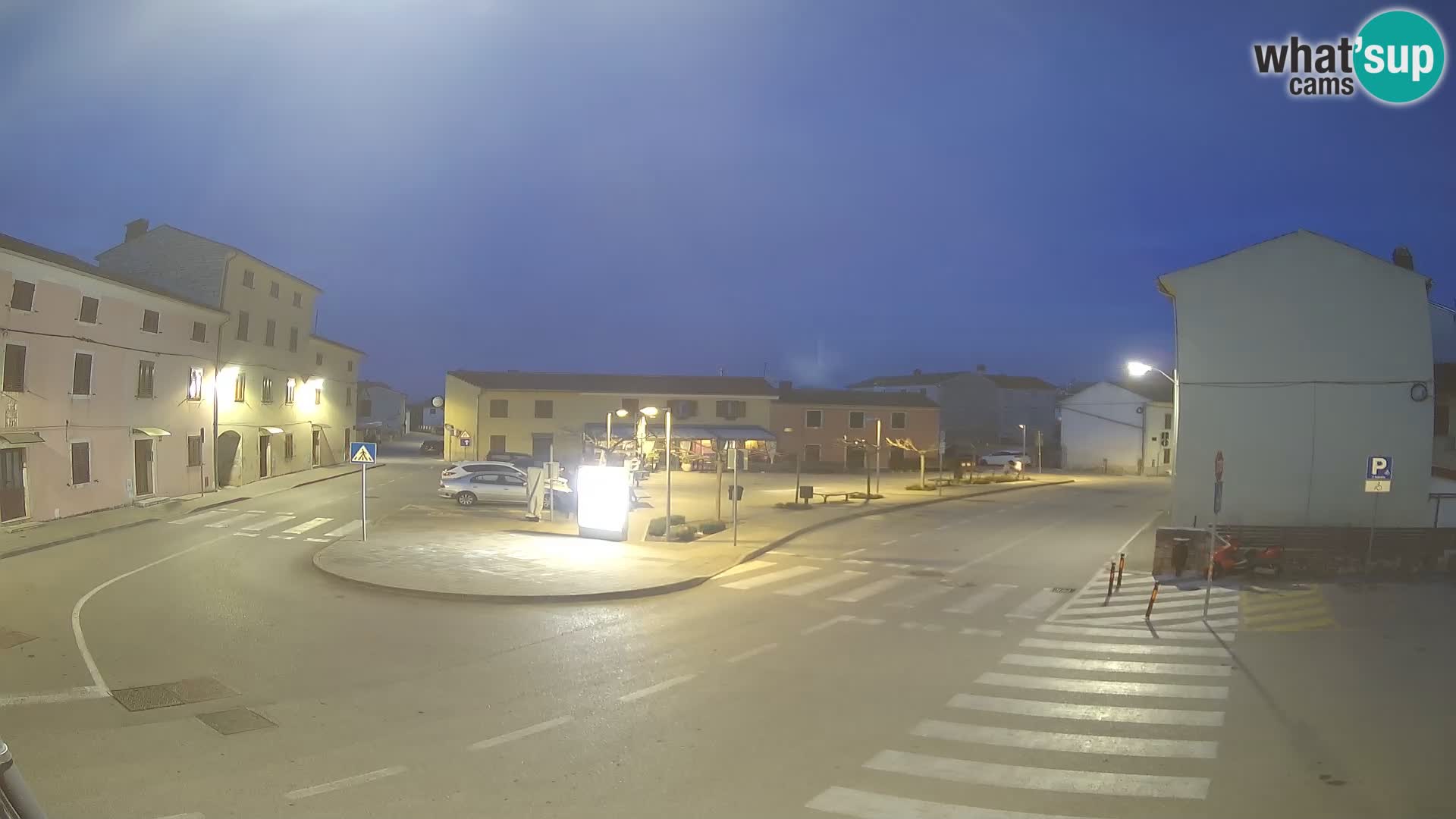 Bale Trg La Musa spletna kamera – Istra – Hrvaška