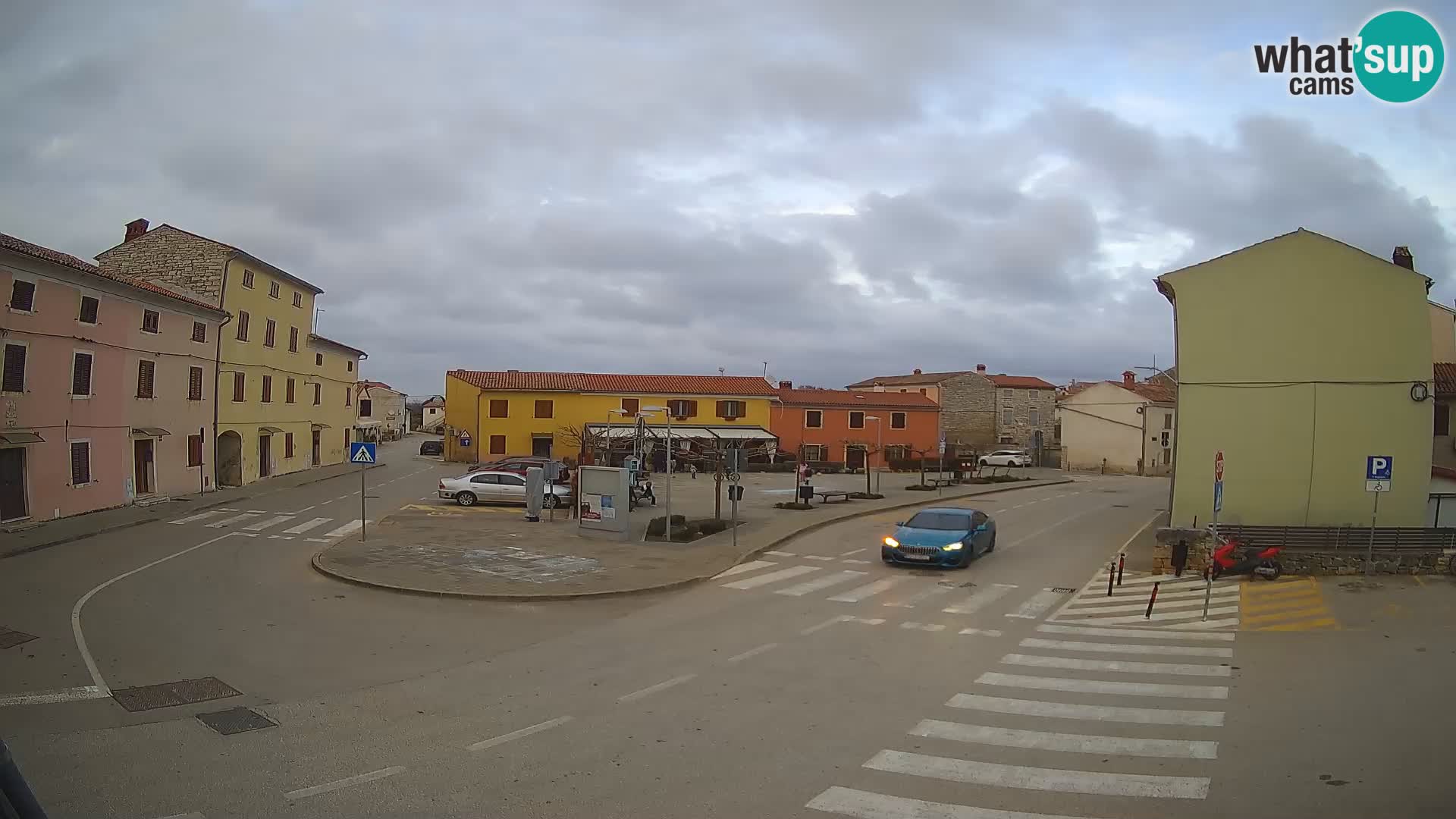 Bale Trg La Musa spletna kamera – Istra – Hrvaška