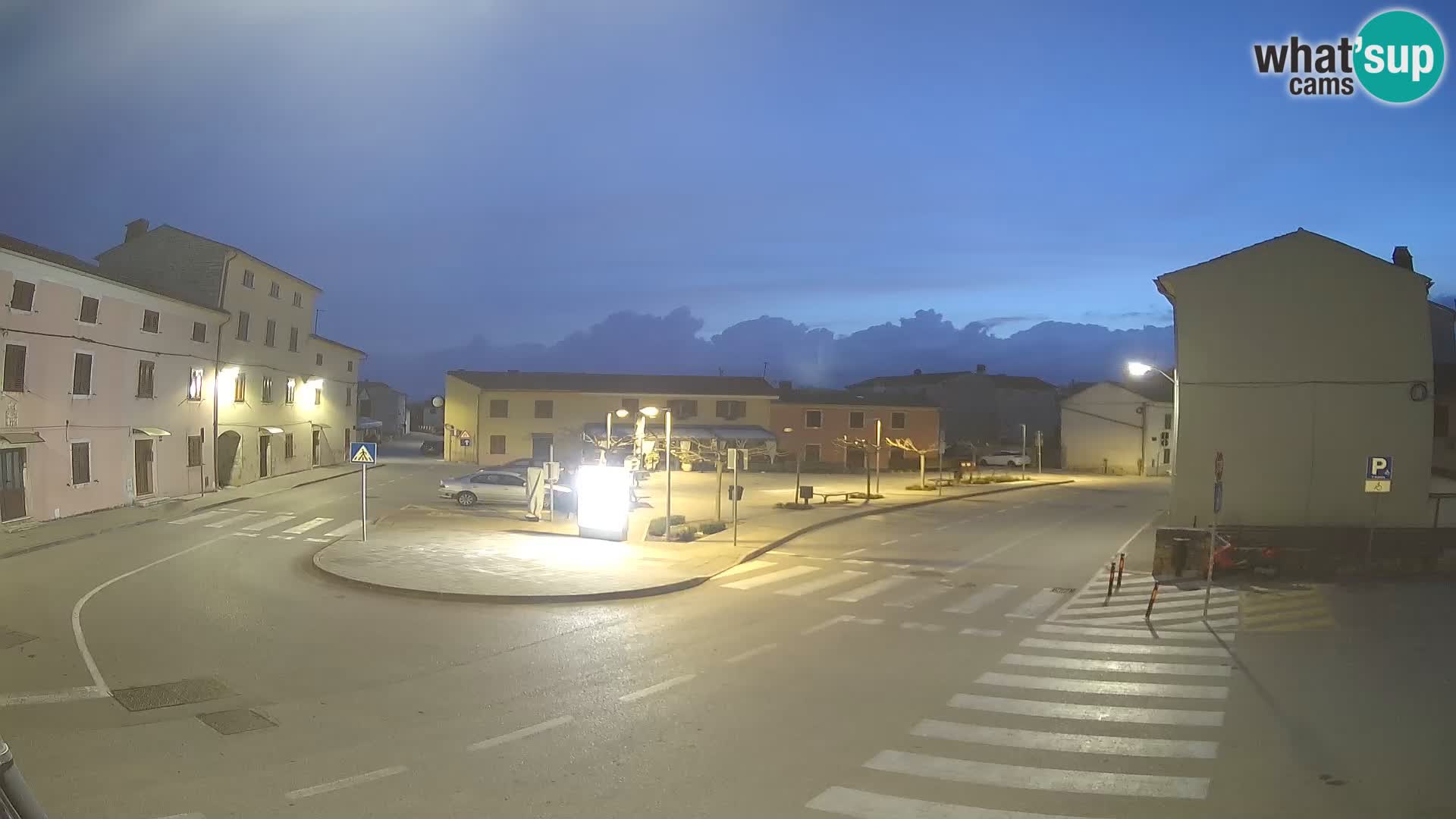 Bale Trg La Musa webcam – Istria – Croatia