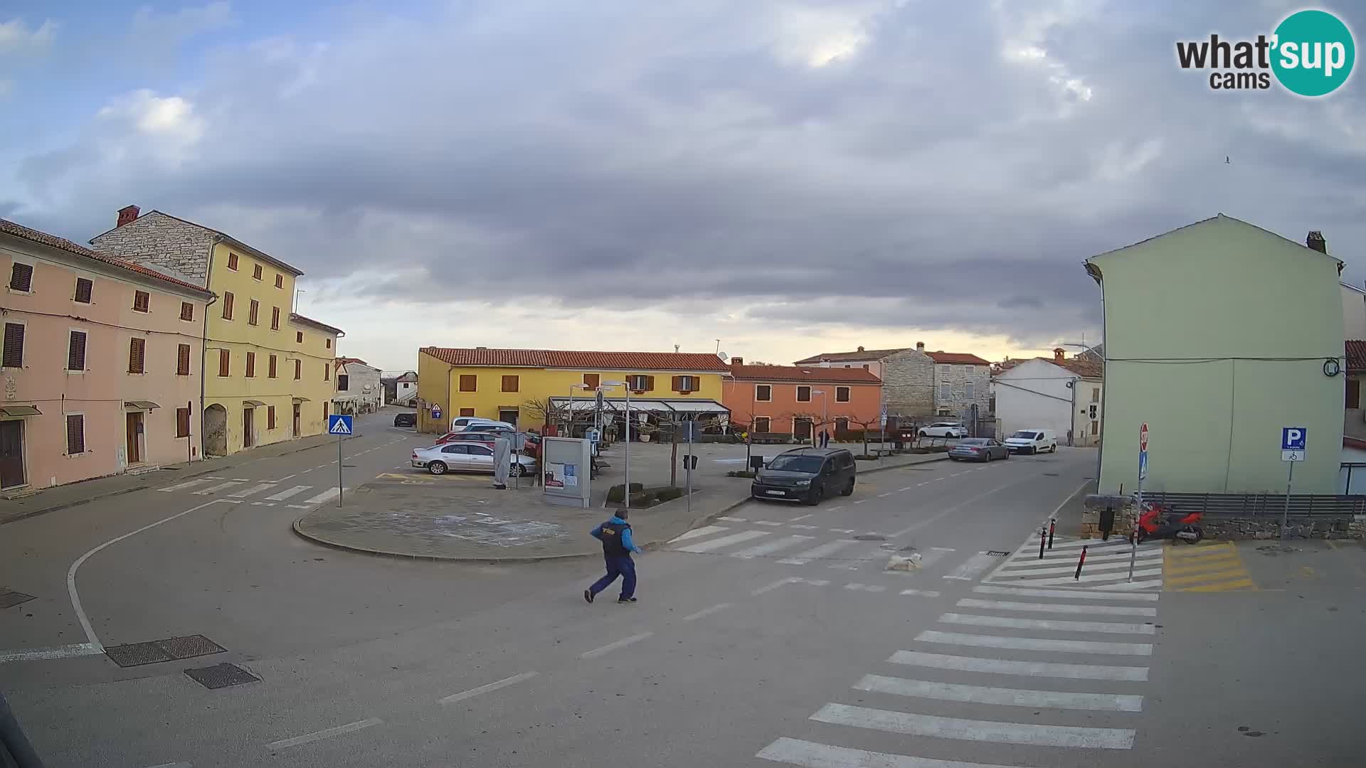 Bale Trg La Musa webcam – Istria – Croatia