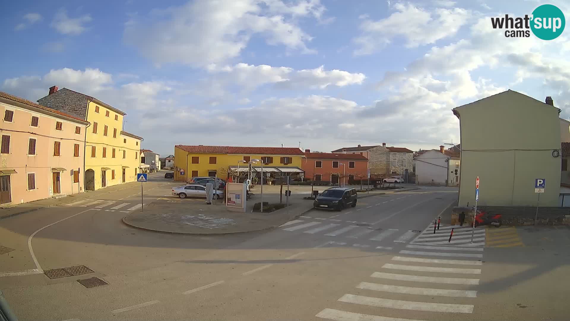 Bale Trg La Musa webcam – Istria – Croatia