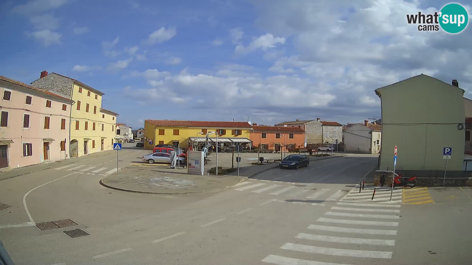 Bale Trg La Musa webcam – Istria – Croatia