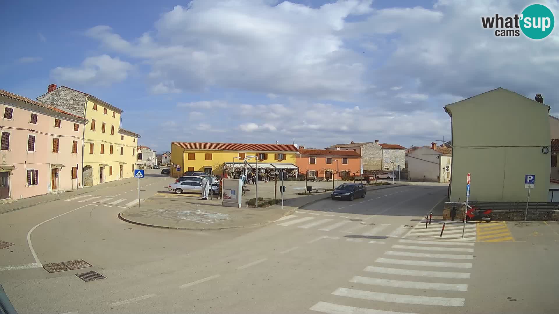 Bale, webcam de la plaza La Musa – Istria – Croacia