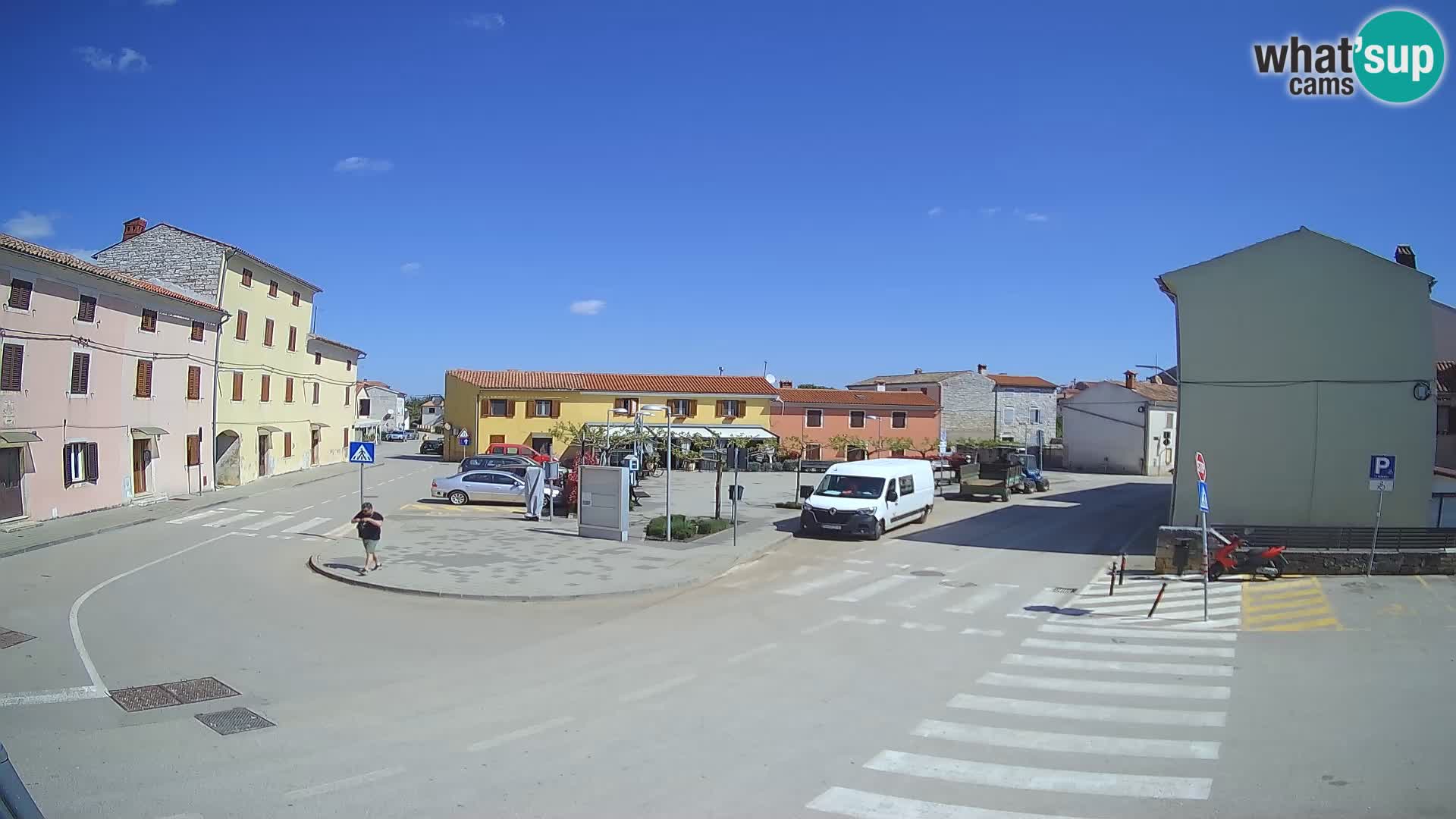 Webcam Valle, piazza La Musa – Istria – Croazia