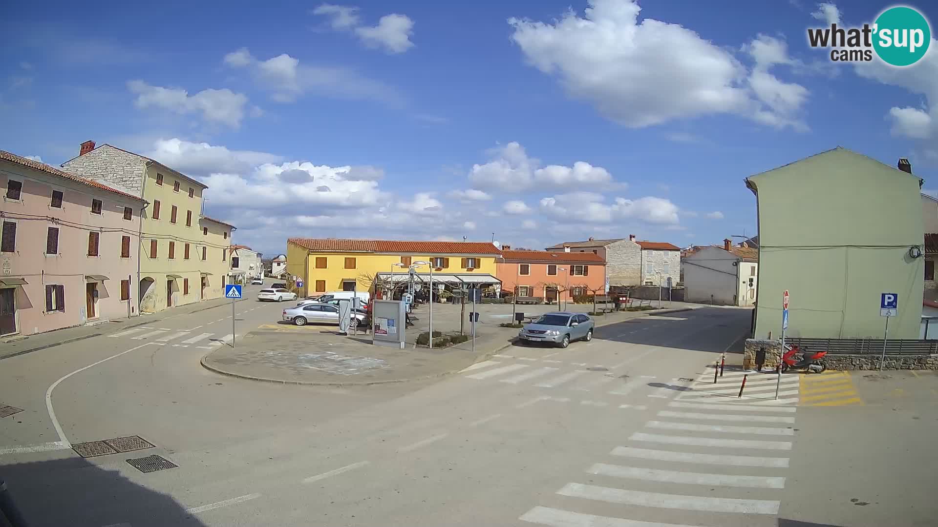 Bale, webcam de la plaza La Musa – Istria – Croacia