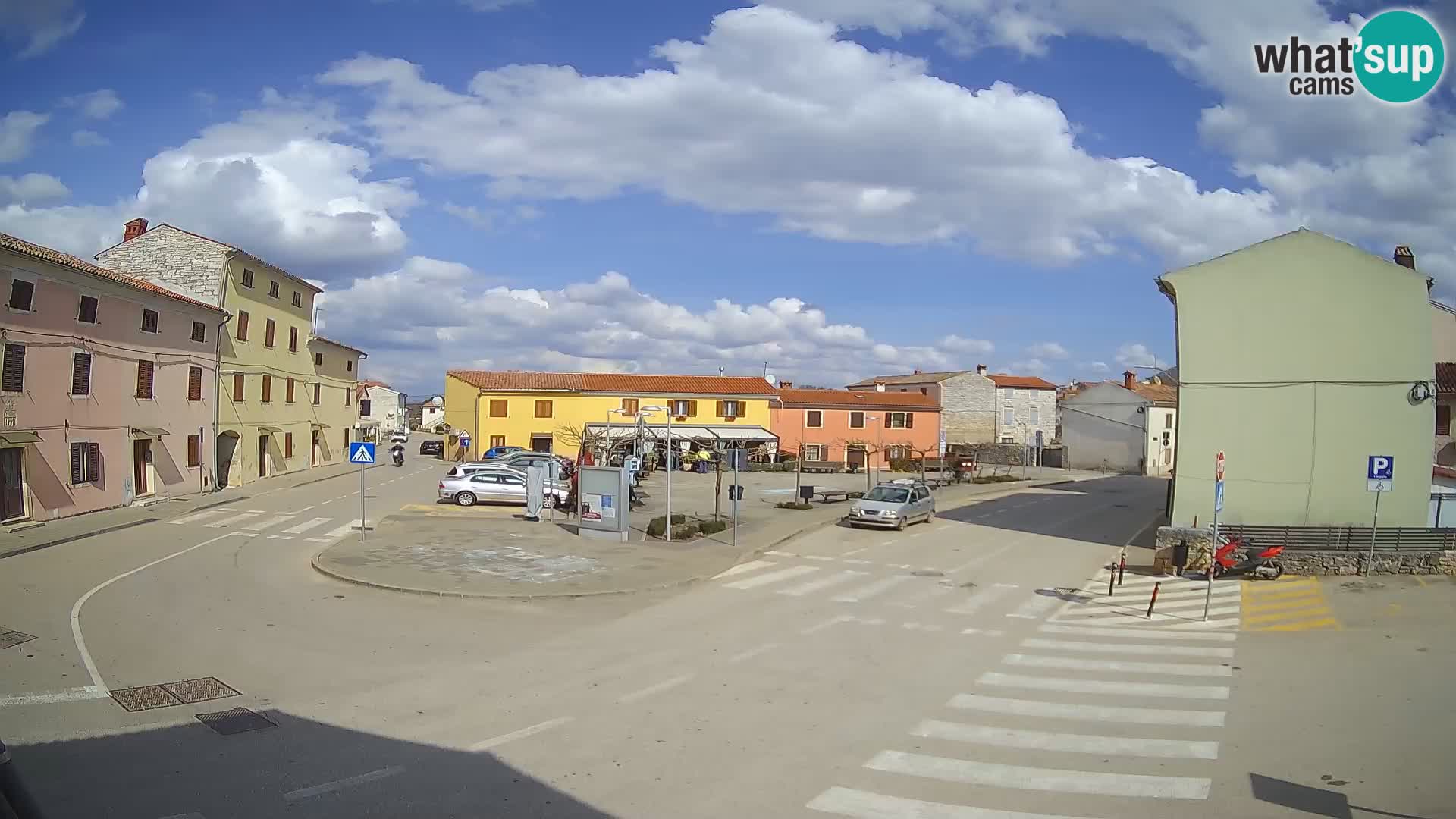 Bale Trg La Musa webcam – Istria – Croatia