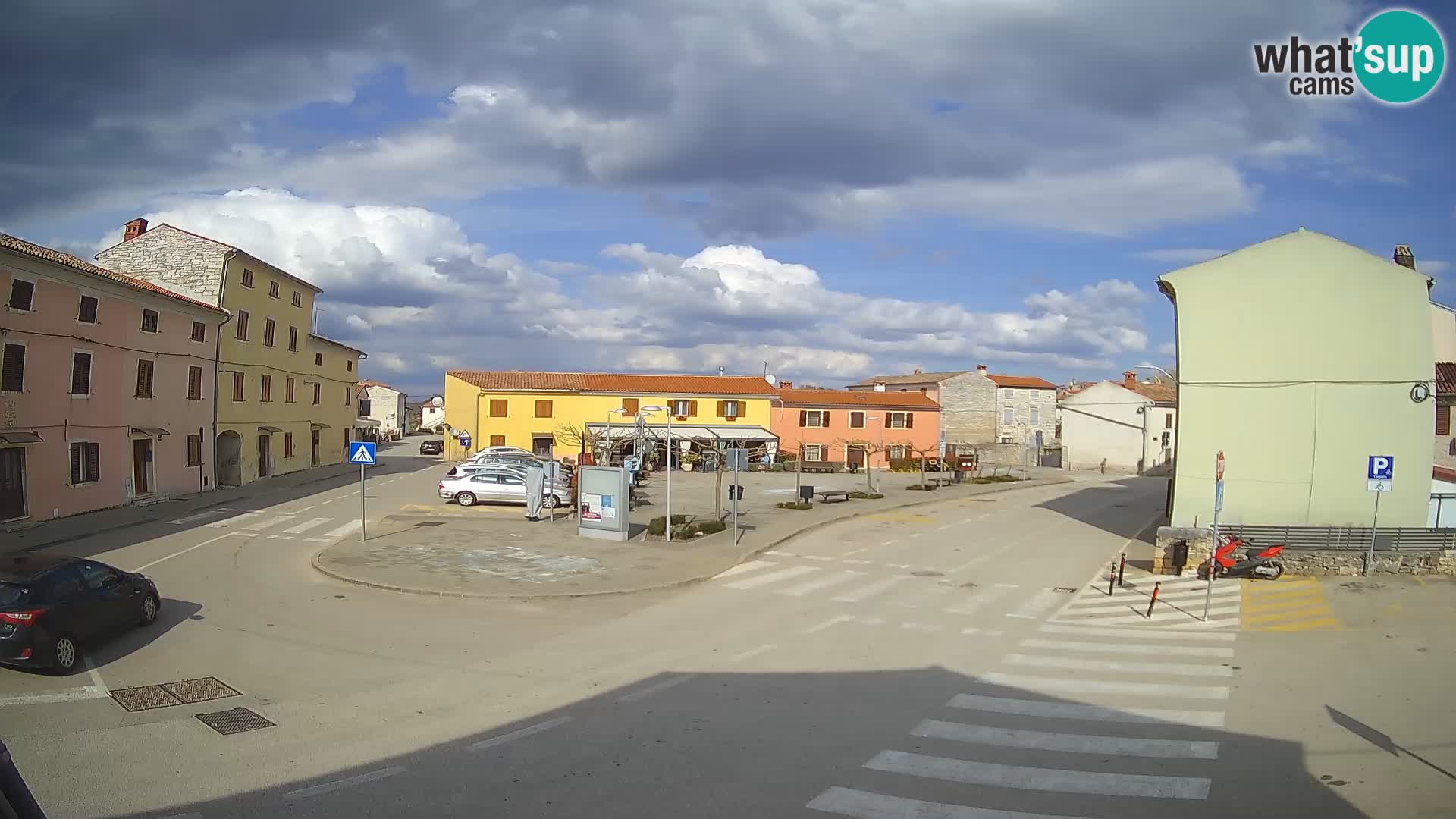 Bale Trg La Musa webcam – Istria – Croatia