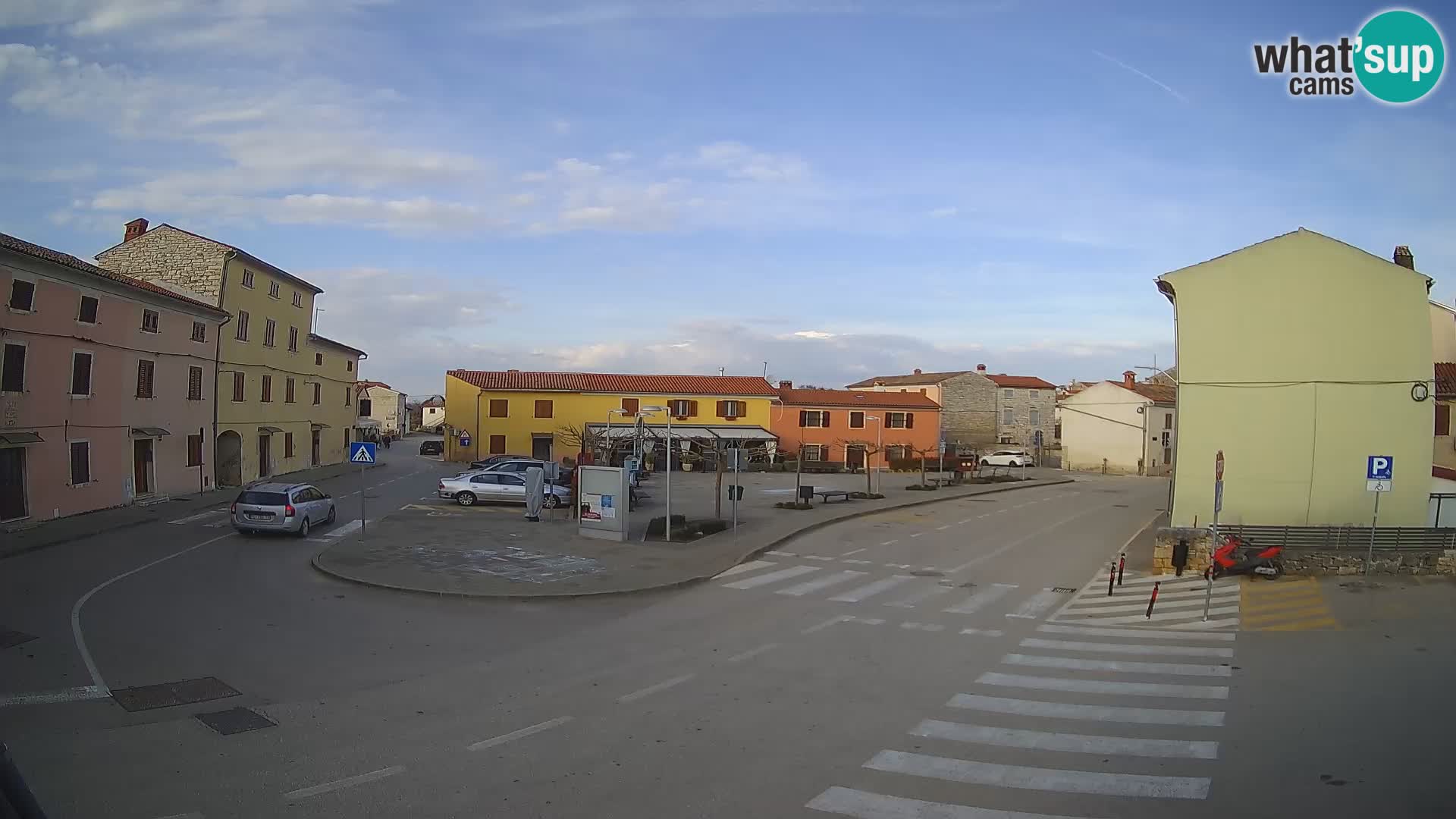 Bale Trg La Musa webcam – Istria – Croatia