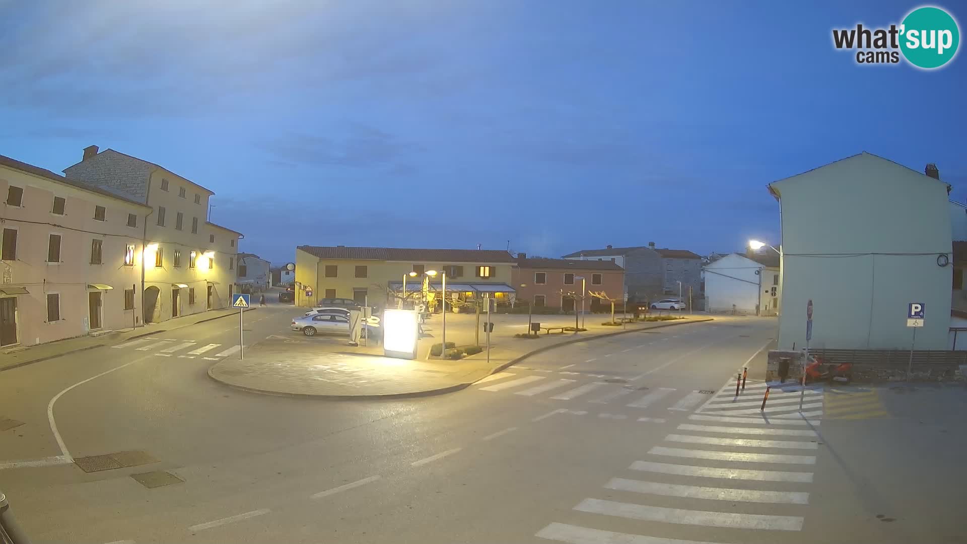 Bale Trg La Musa webcam – Istria – Croatia