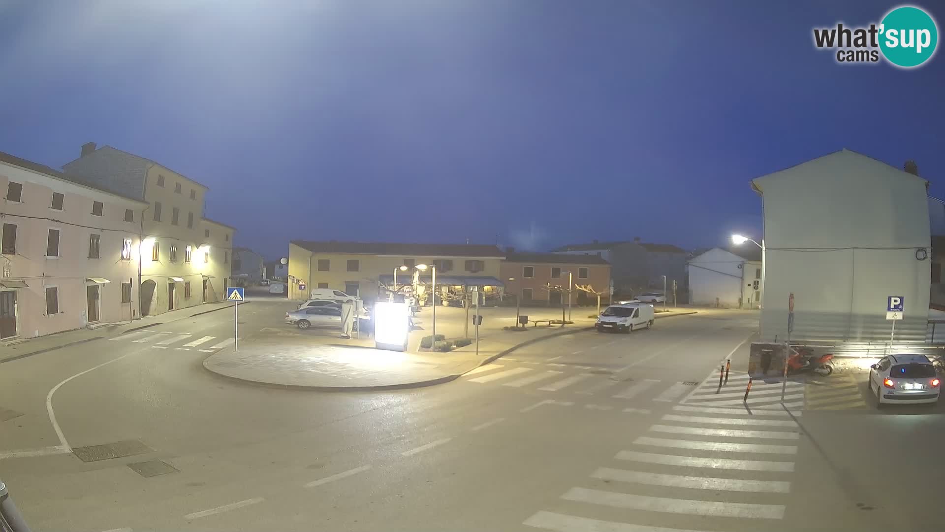 Bale Trg La Musa webcam – Istria – Croatia