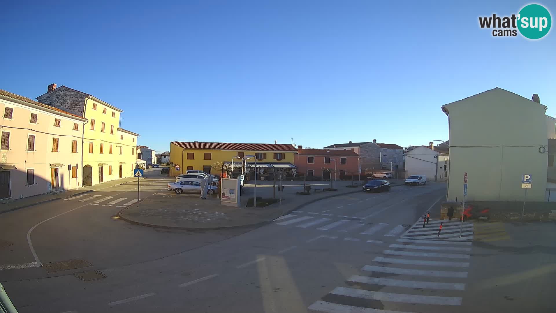 Bale Trg La Musa web kamera – Istra