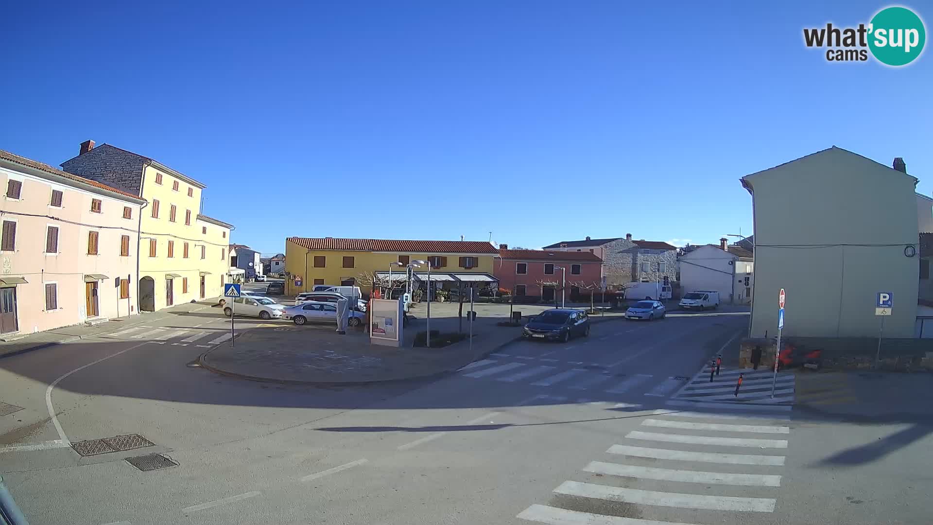 Bale Trg La Musa spletna kamera – Istra – Hrvaška