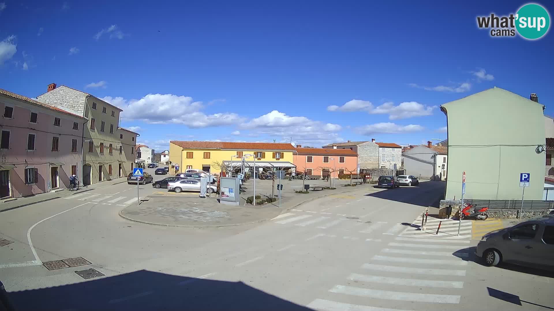 Bale Trg La Musa webcam – Istria – Croatia