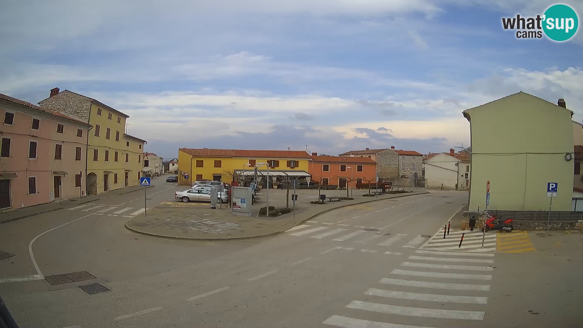 Bale Trg La Musa webcam – Istria – Croatia