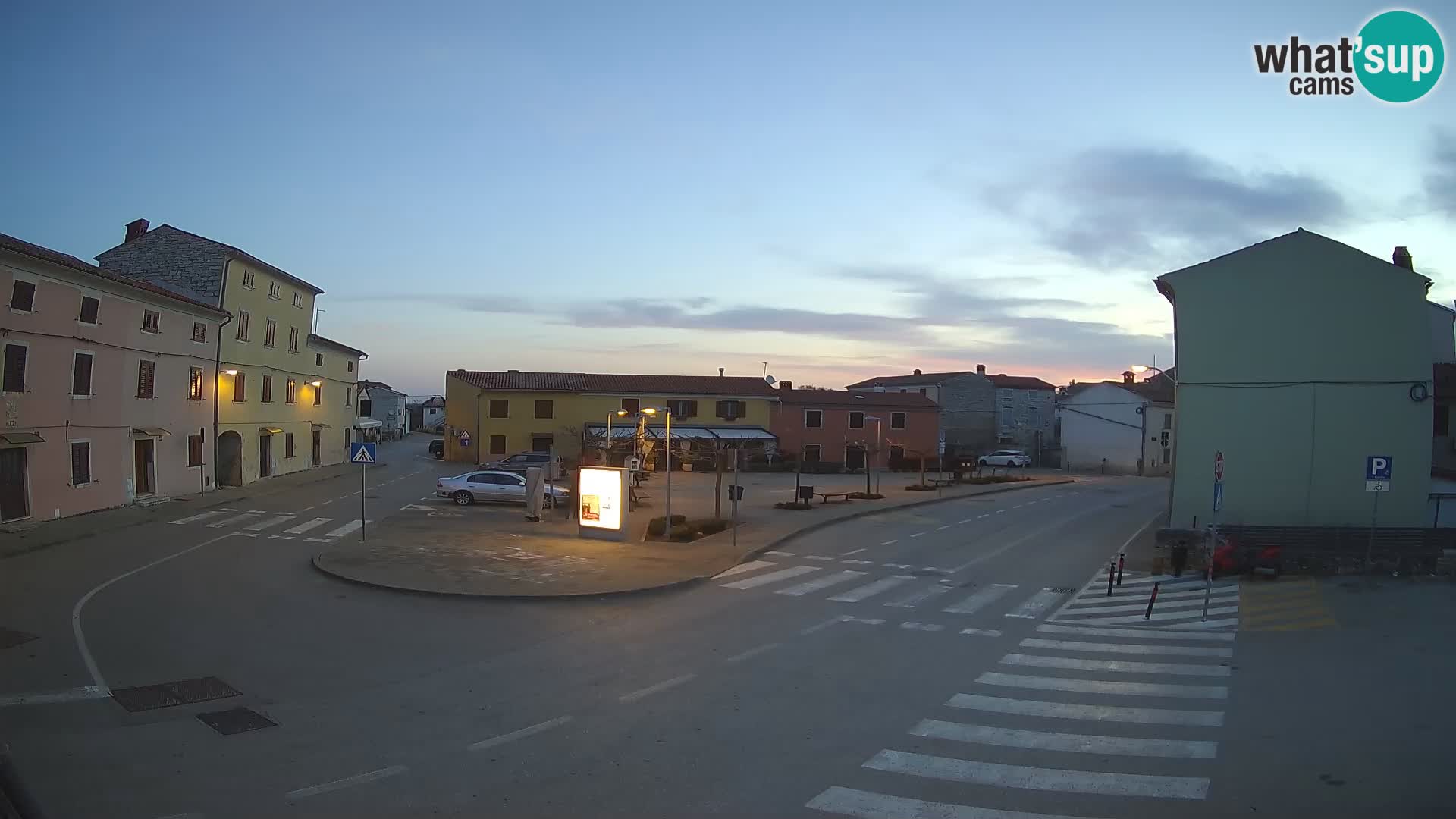 Bale Trg La Musa webcam – Istria – Croatia