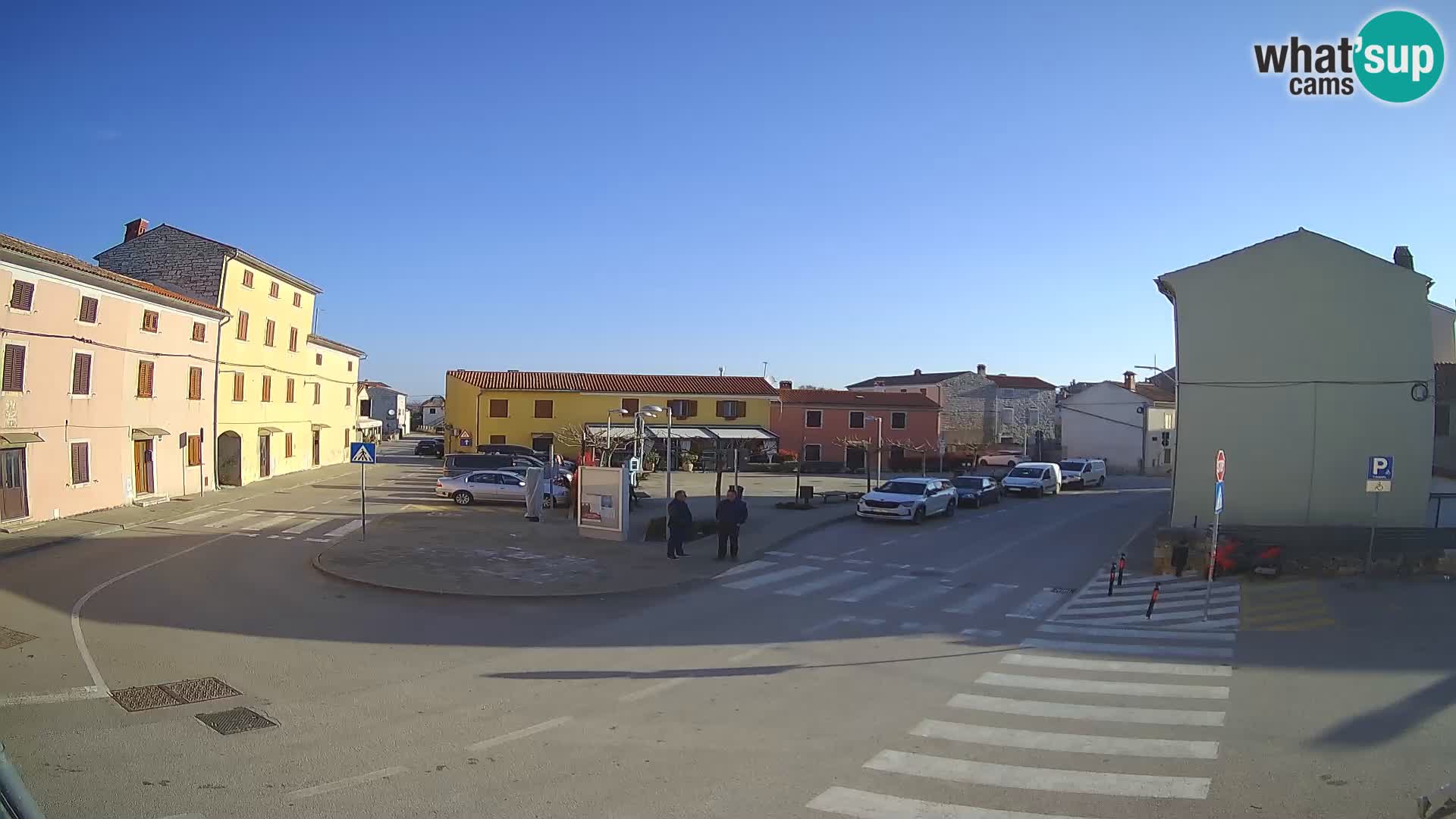 Bale Trg La Musa spletna kamera – Istra – Hrvaška