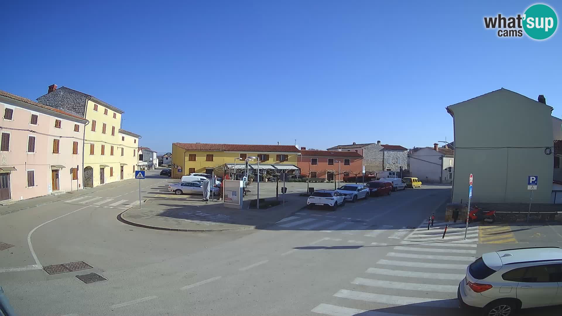 Bale Trg La Musa webcam – Istria – Croatia
