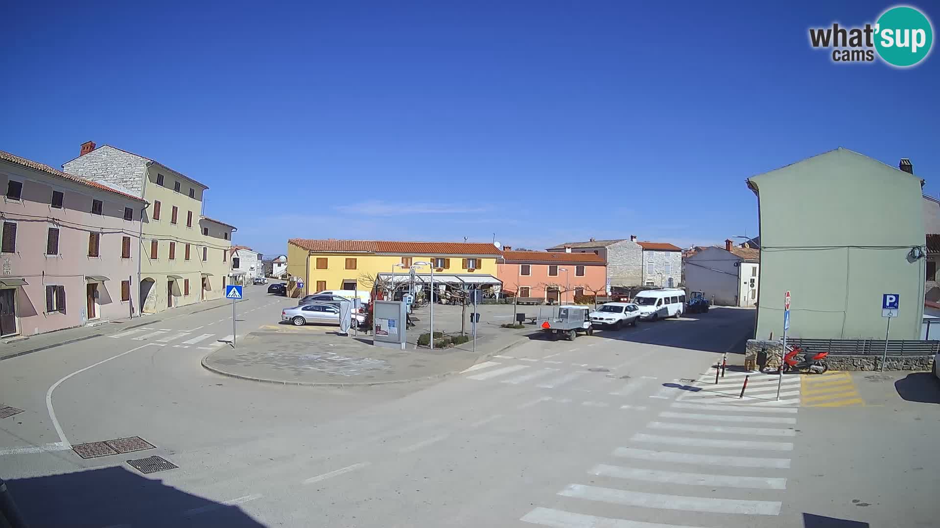 Bale Trg La Musa spletna kamera – Istra – Hrvaška