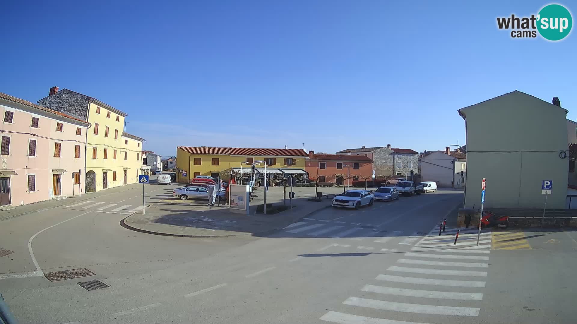 Bale Trg La Musa webcam – Istria – Croatia