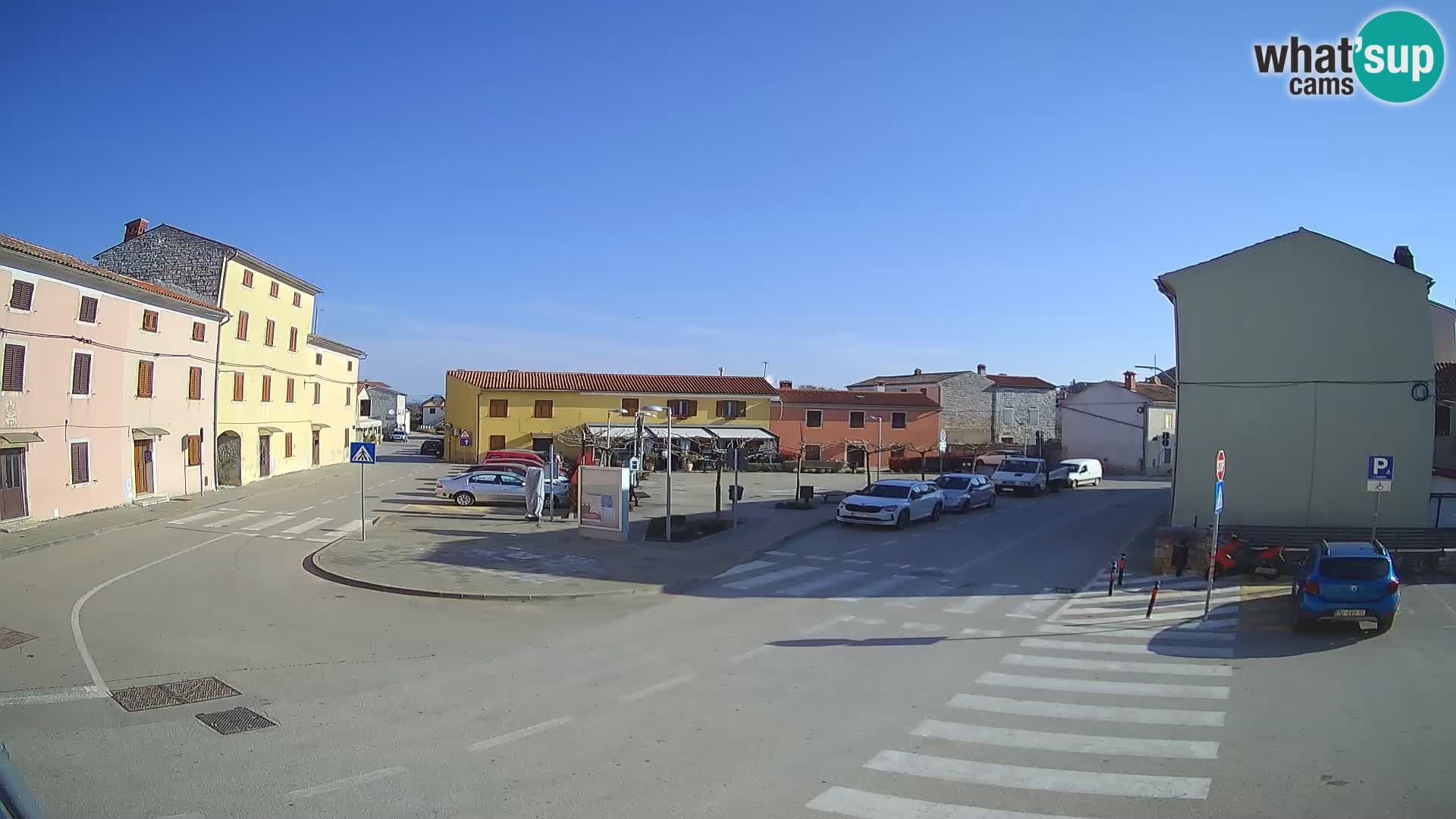 Bale Trg La Musa webcam – Istria – Croatia