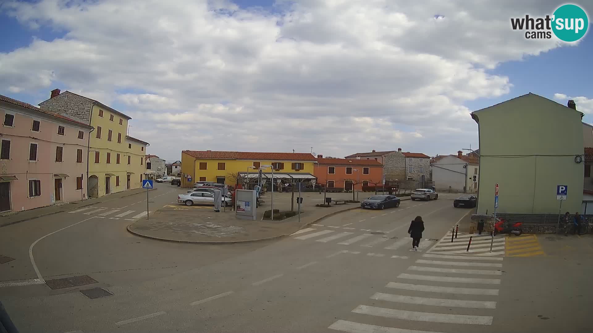 Bale Trg La Musa webcam – Istria – Croatia