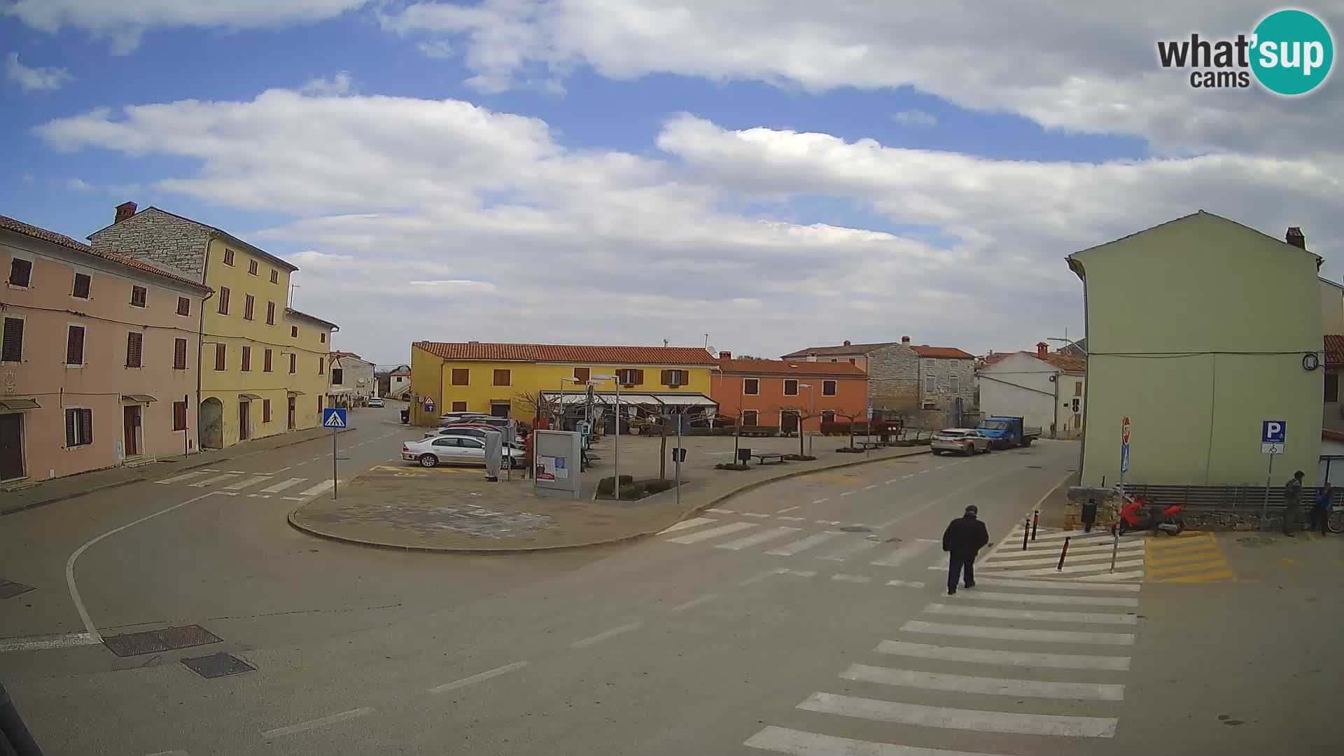 Bale, webcam de la plaza La Musa – Istria – Croacia