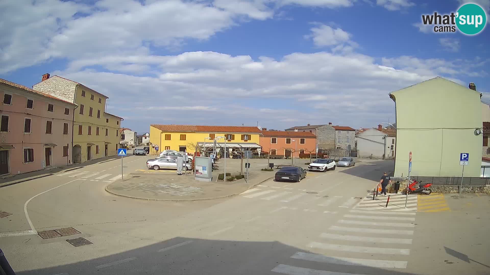 Bale, webcam de la plaza La Musa – Istria – Croacia