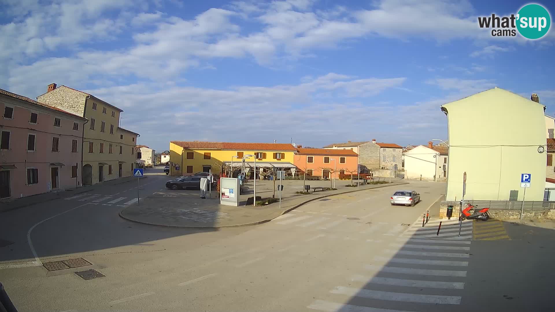 Bale, webcam de la plaza La Musa – Istria – Croacia