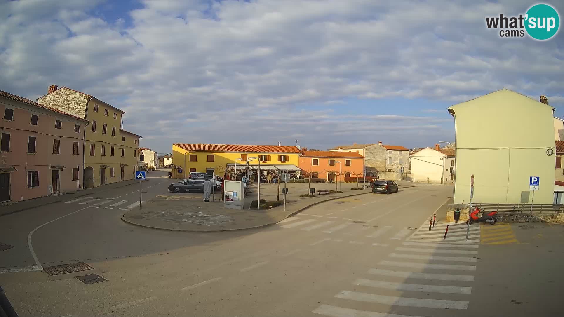 Bale Trg La Musa spletna kamera – Istra – Hrvaška