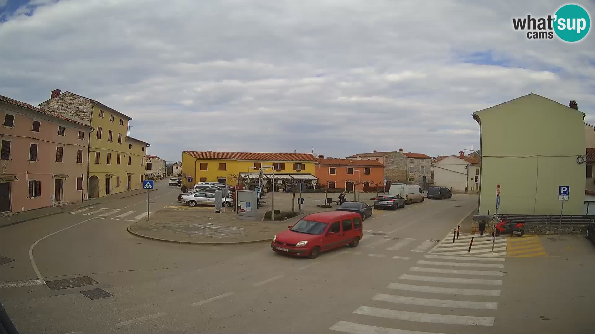 Bale, webcam de la plaza La Musa – Istria – Croacia