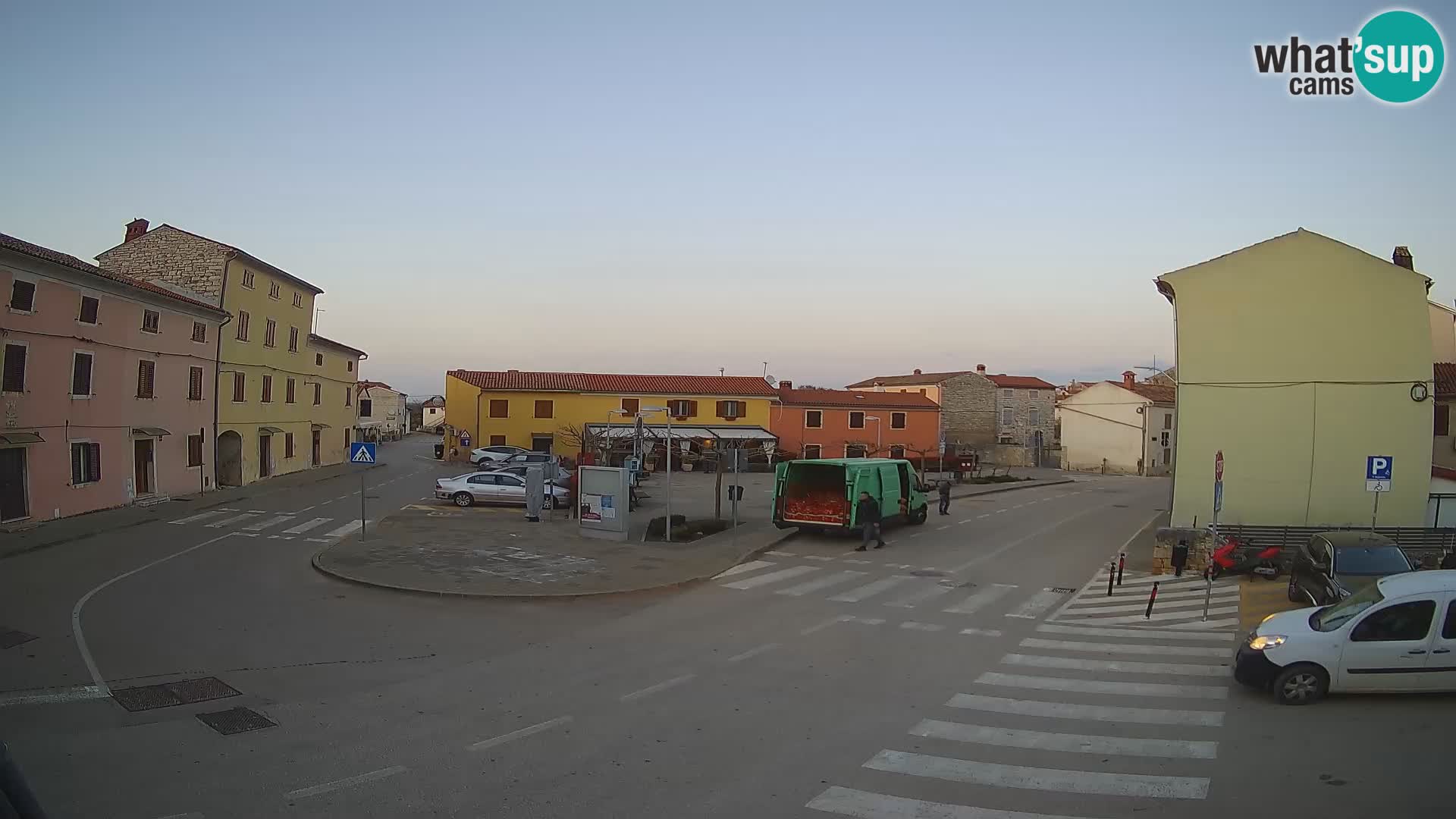 Webcam Valle, piazza La Musa – Istria – Croazia