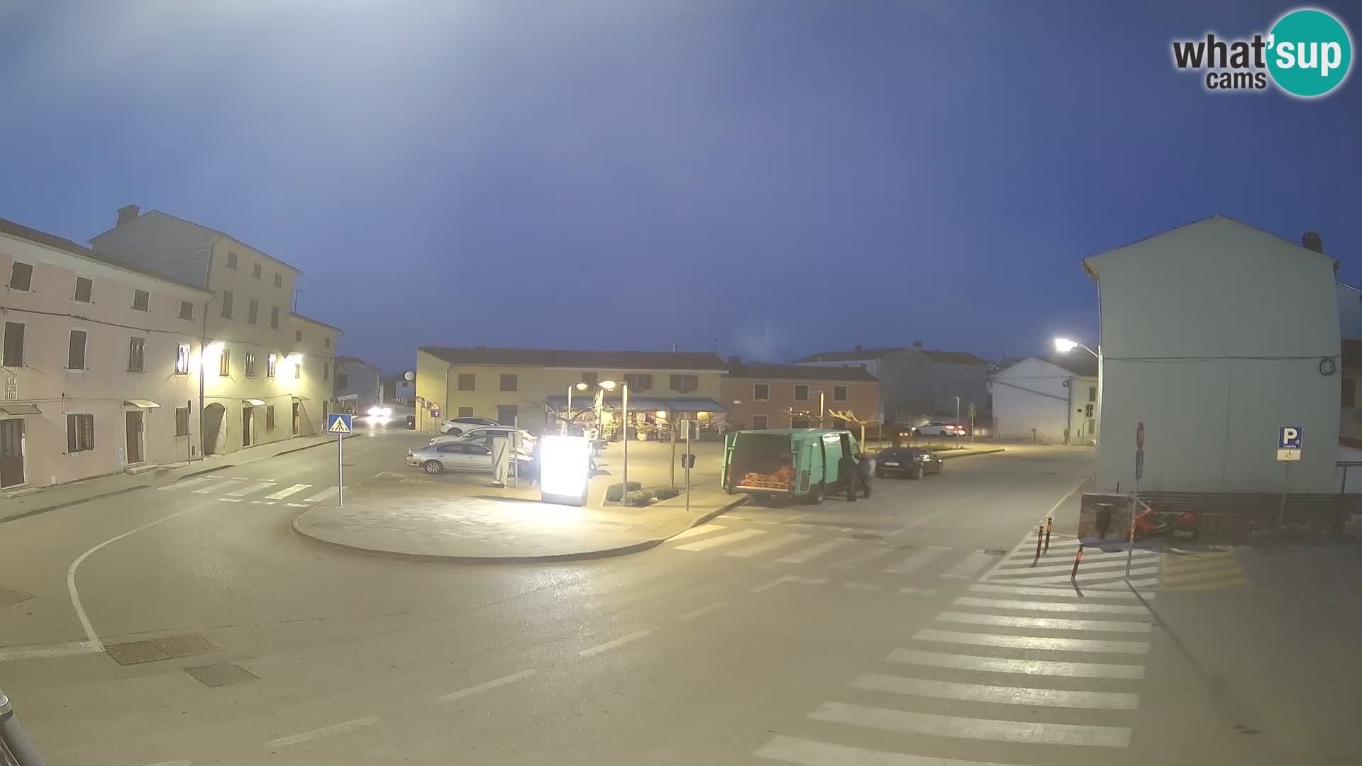 Webcam Valle, piazza La Musa – Istria – Croazia