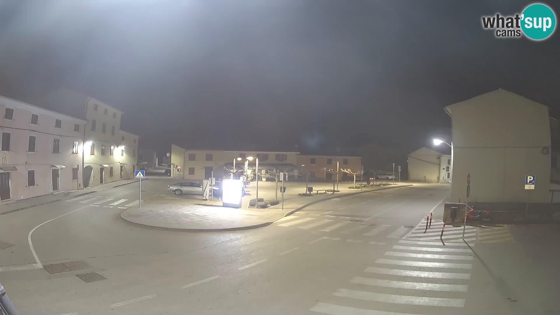 Bale, webcam de la place La Musa – Istrie – Croatie