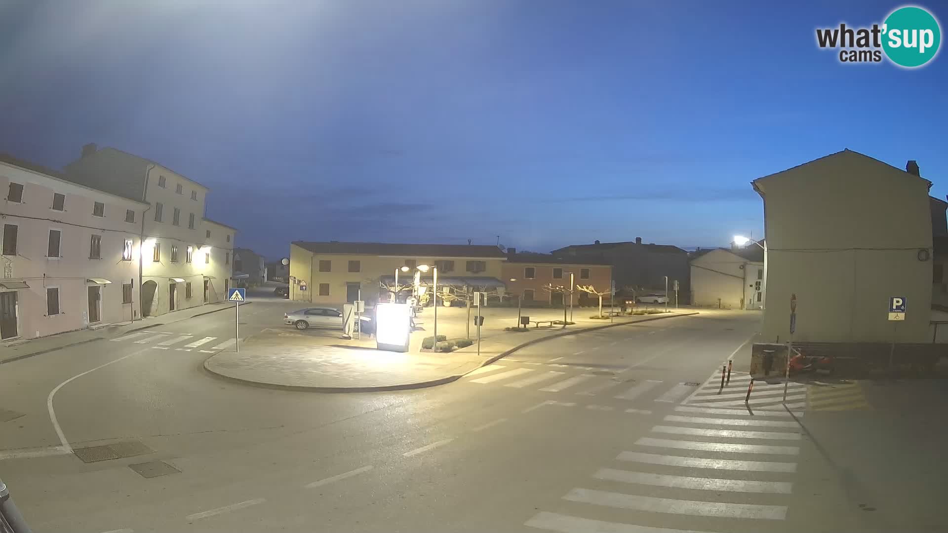 Bale Trg La Musa webcam – Istria – Croatia