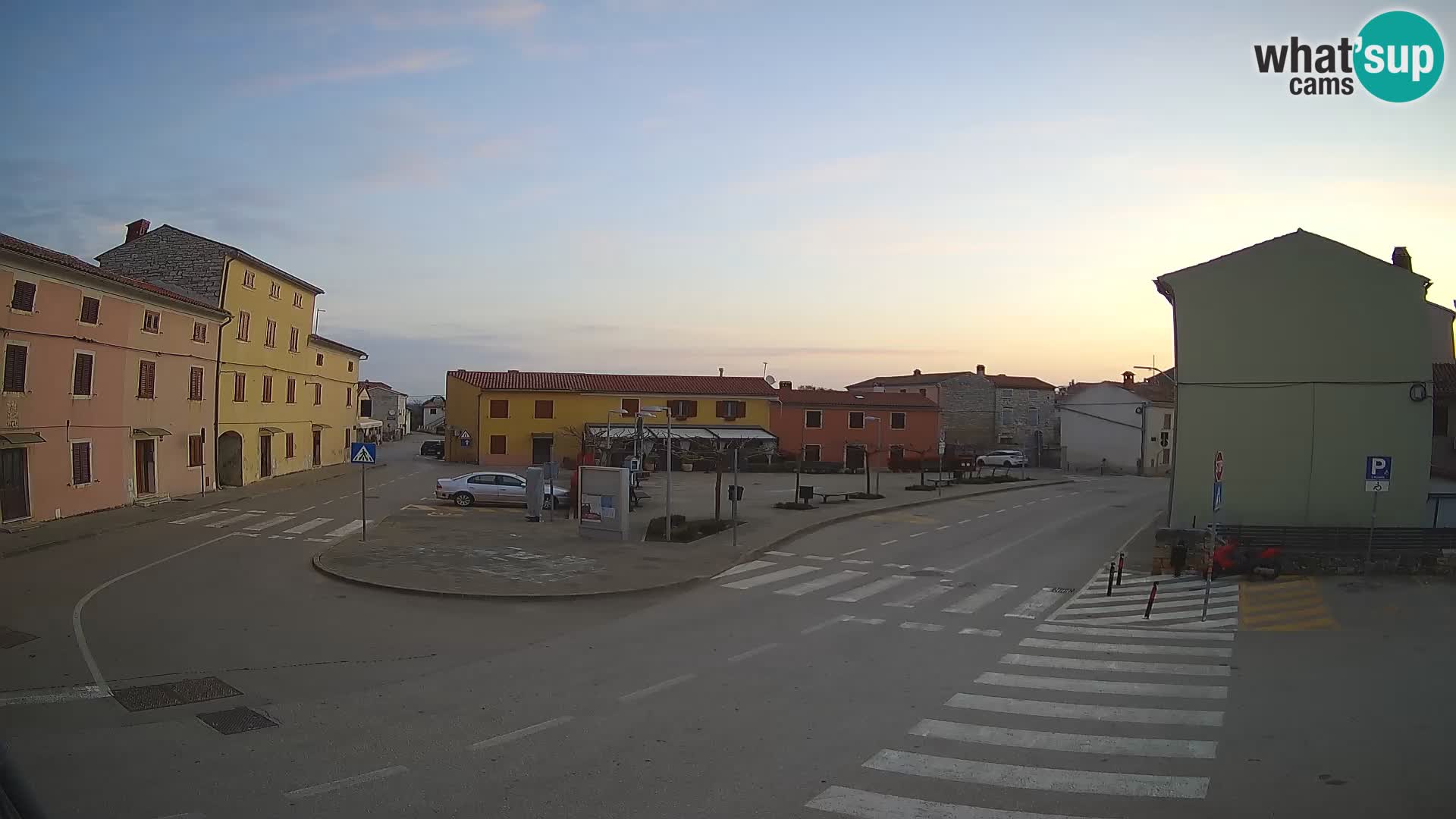 Bale Trg La Musa webcam – Istria – Croatia