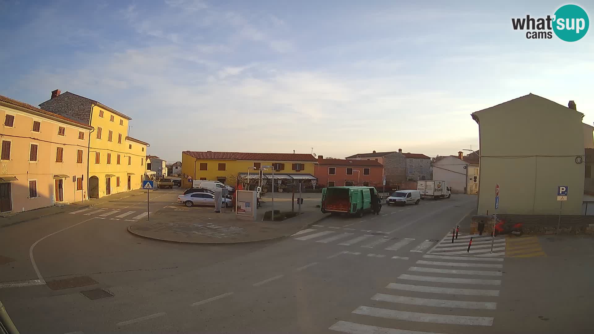 Bale Trg La Musa spletna kamera – Istra – Hrvaška