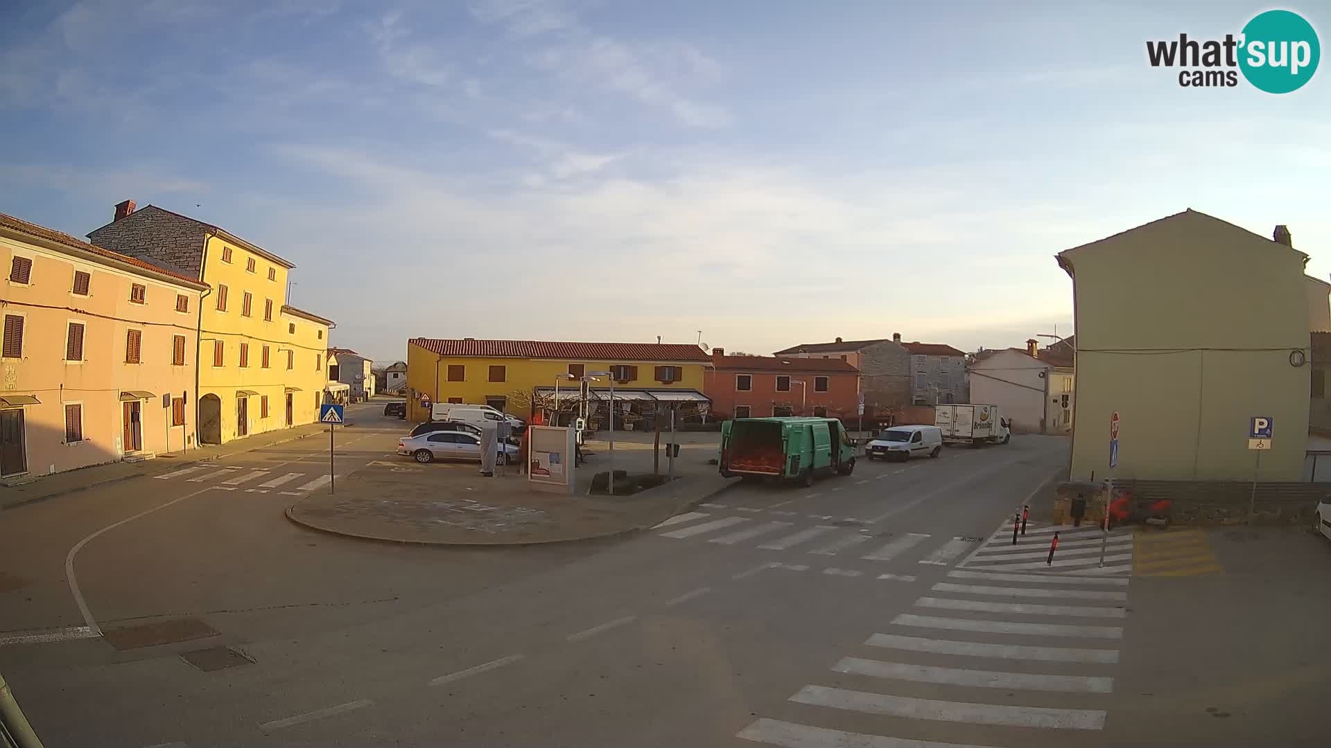 Bale Trg La Musa webcam – Istria – Croatia