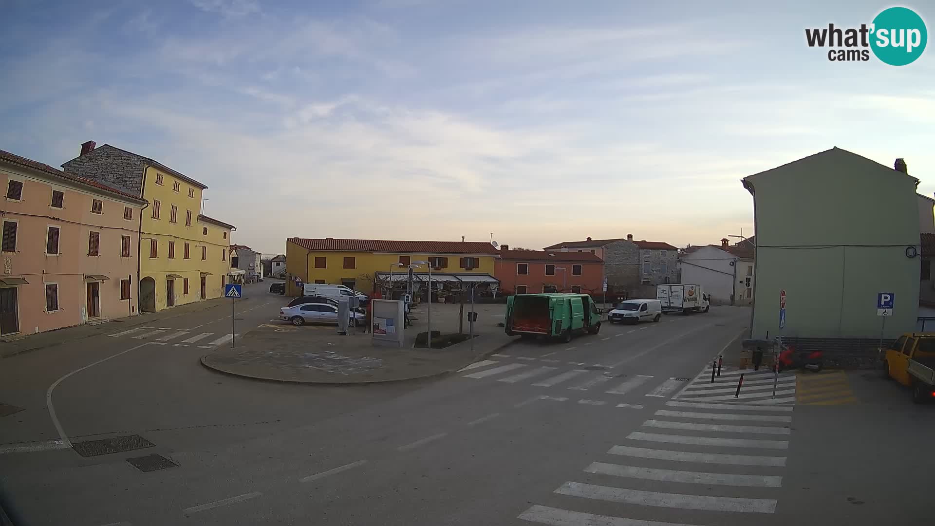 Bale Trg La Musa webcam – Istria – Croatia