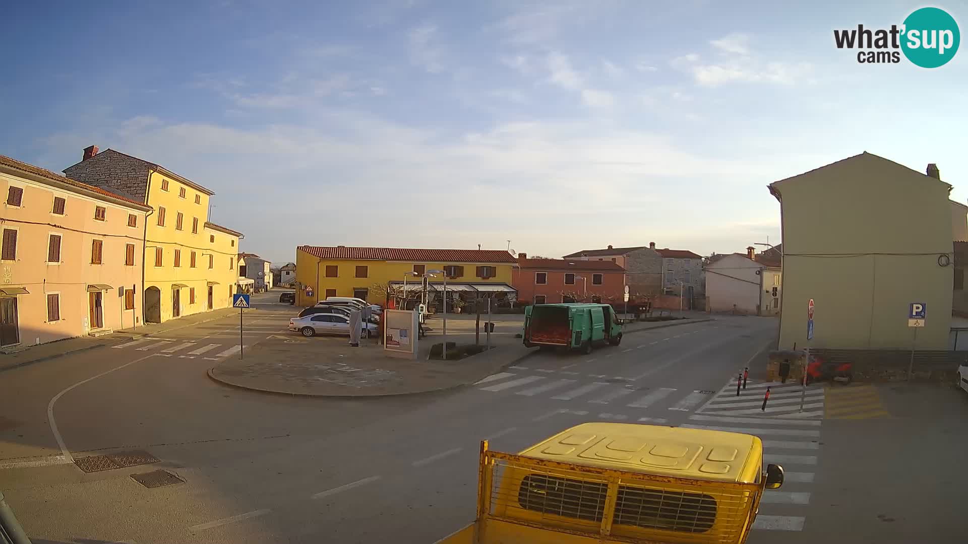 Bale, webcam de la plaza La Musa – Istria – Croacia