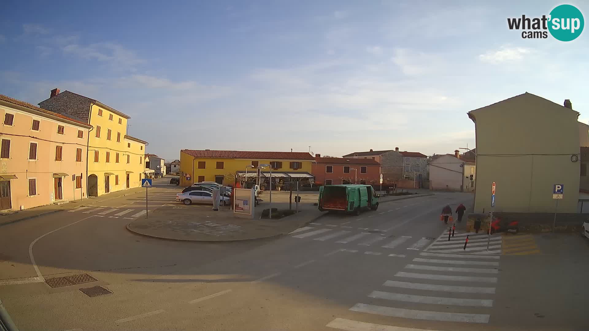 Bale, webcam de la plaza La Musa – Istria – Croacia