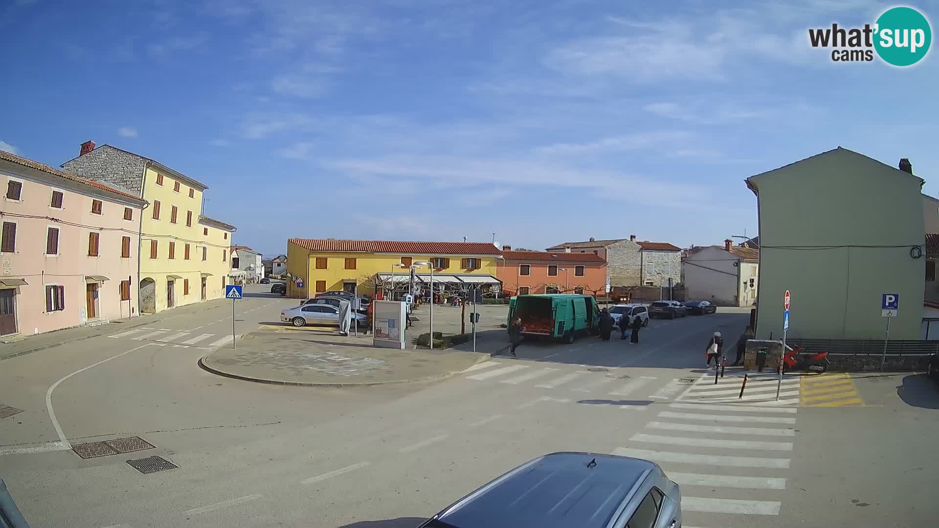 Bale Trg La Musa web kamera – Istra