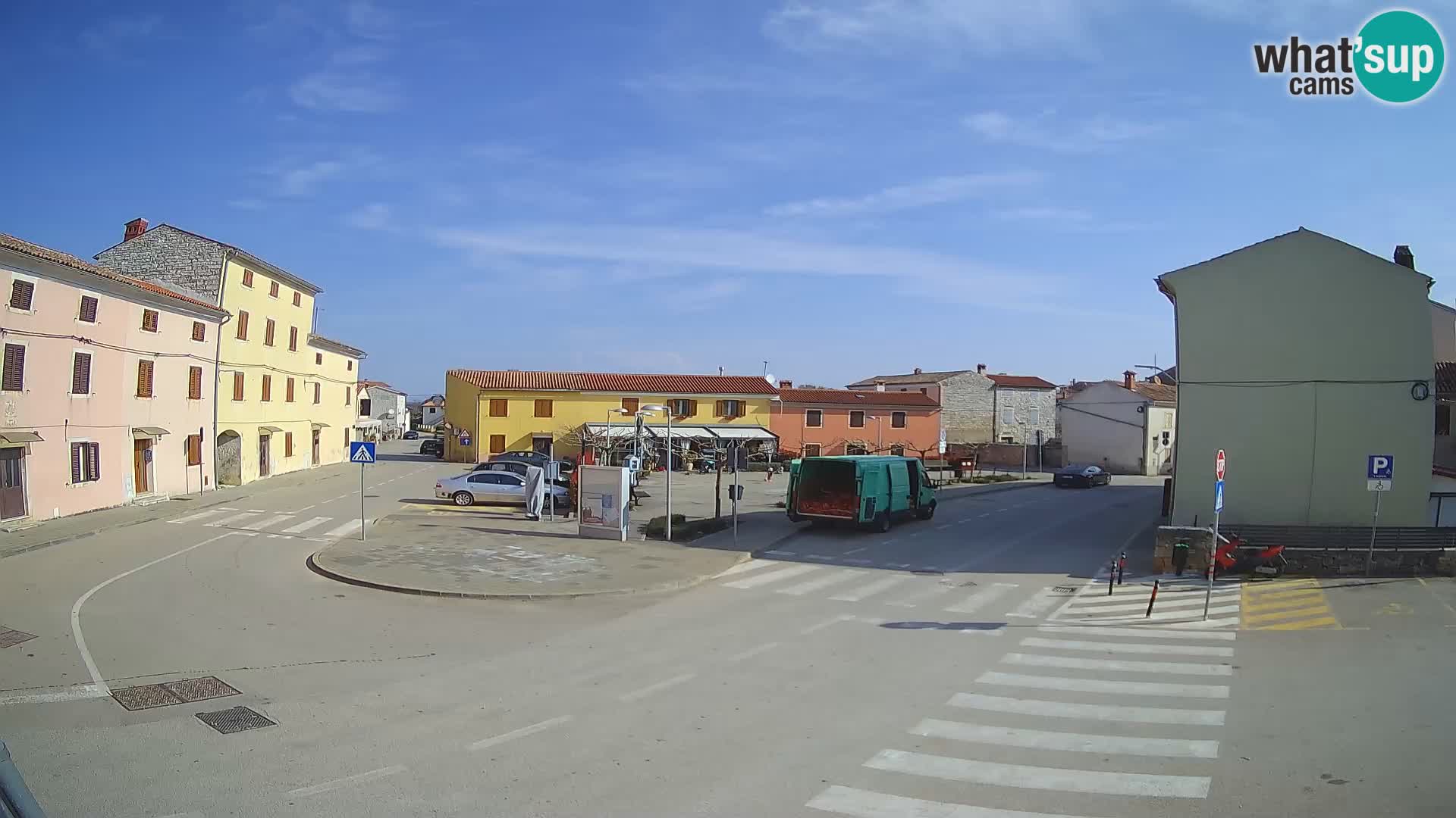 Webcam Valle, piazza La Musa – Istria – Croazia