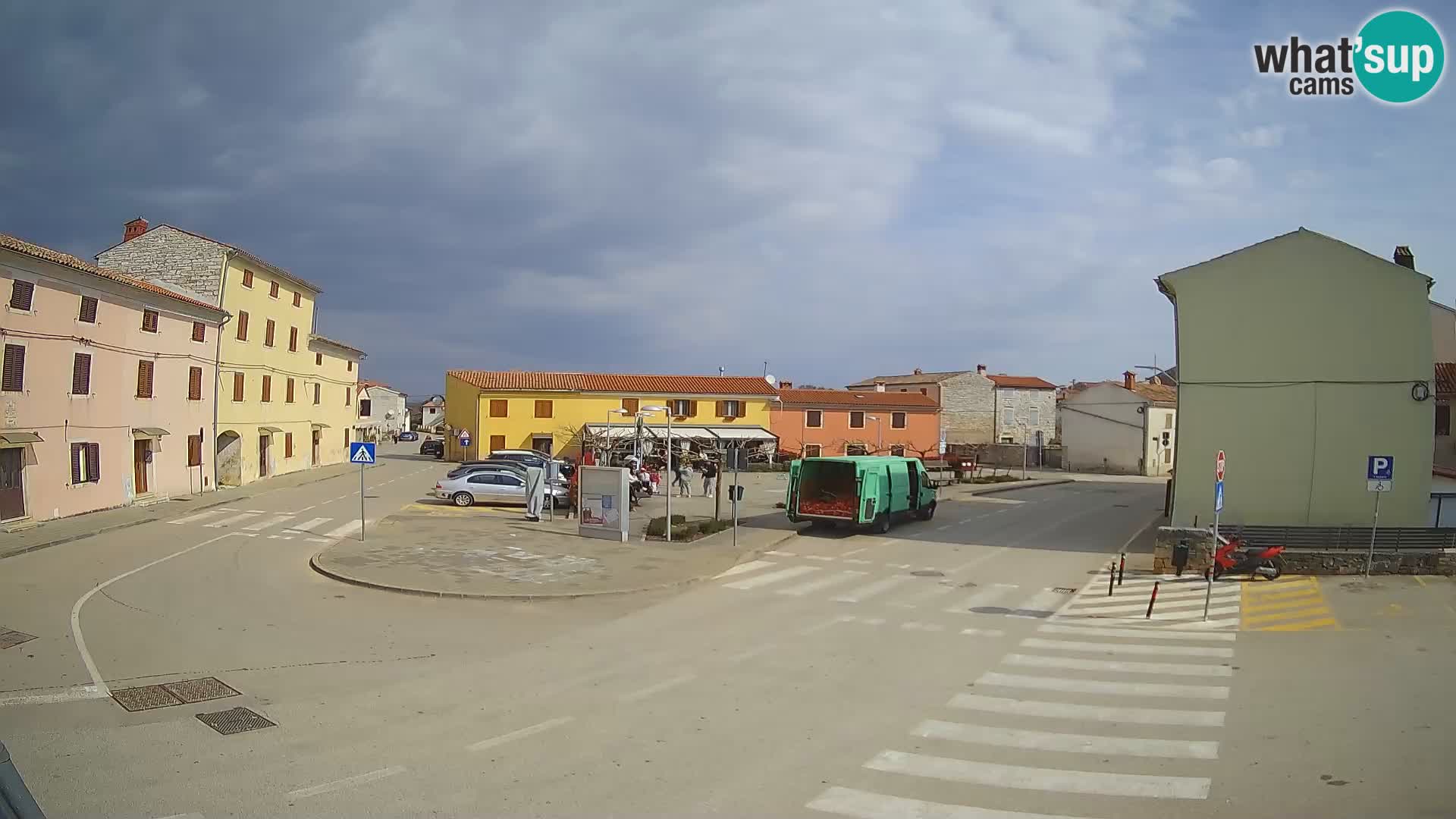 Bale Trg La Musa webcam – Istria – Croatia