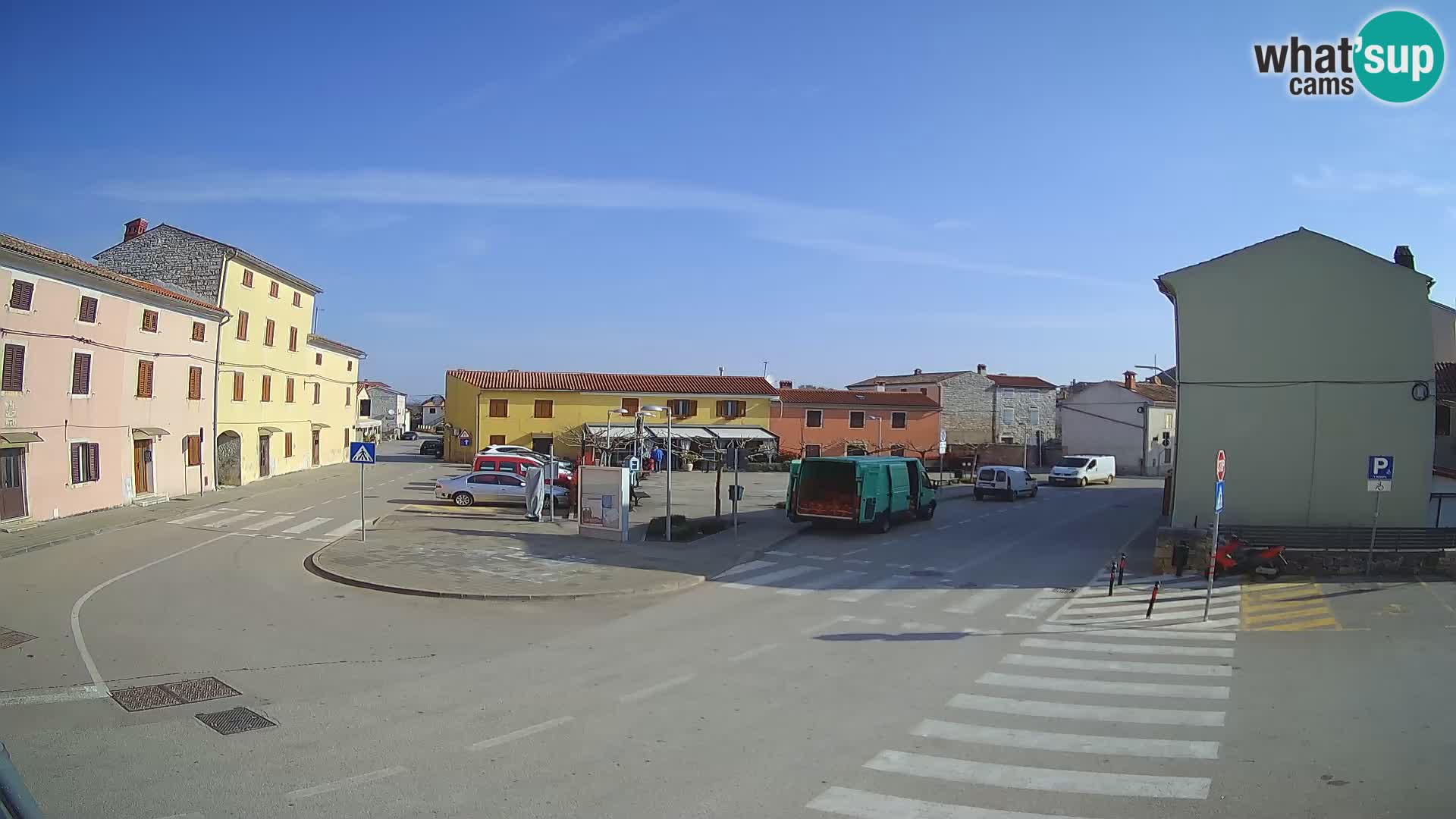 Bale Trg La Musa webcam – Istria – Croatia