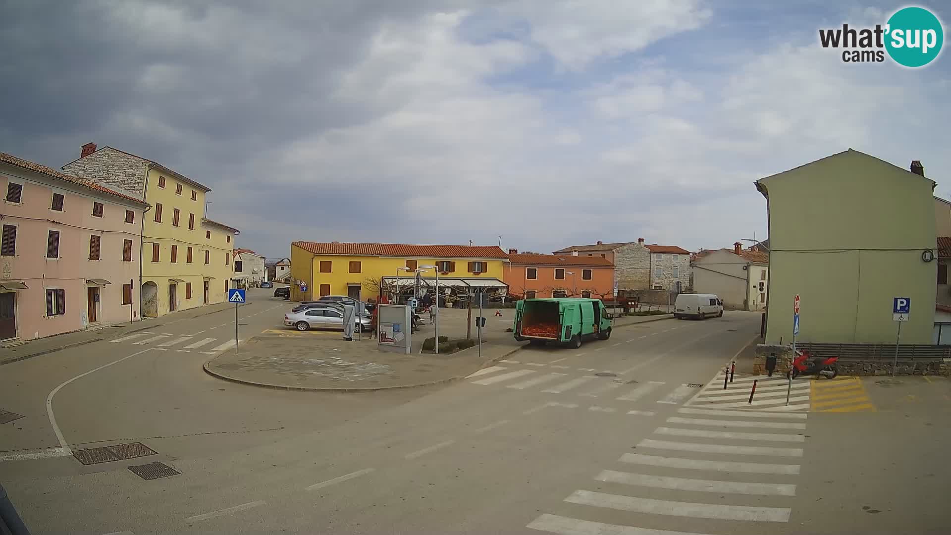 Bale Trg La Musa webcam – Istria – Croatia