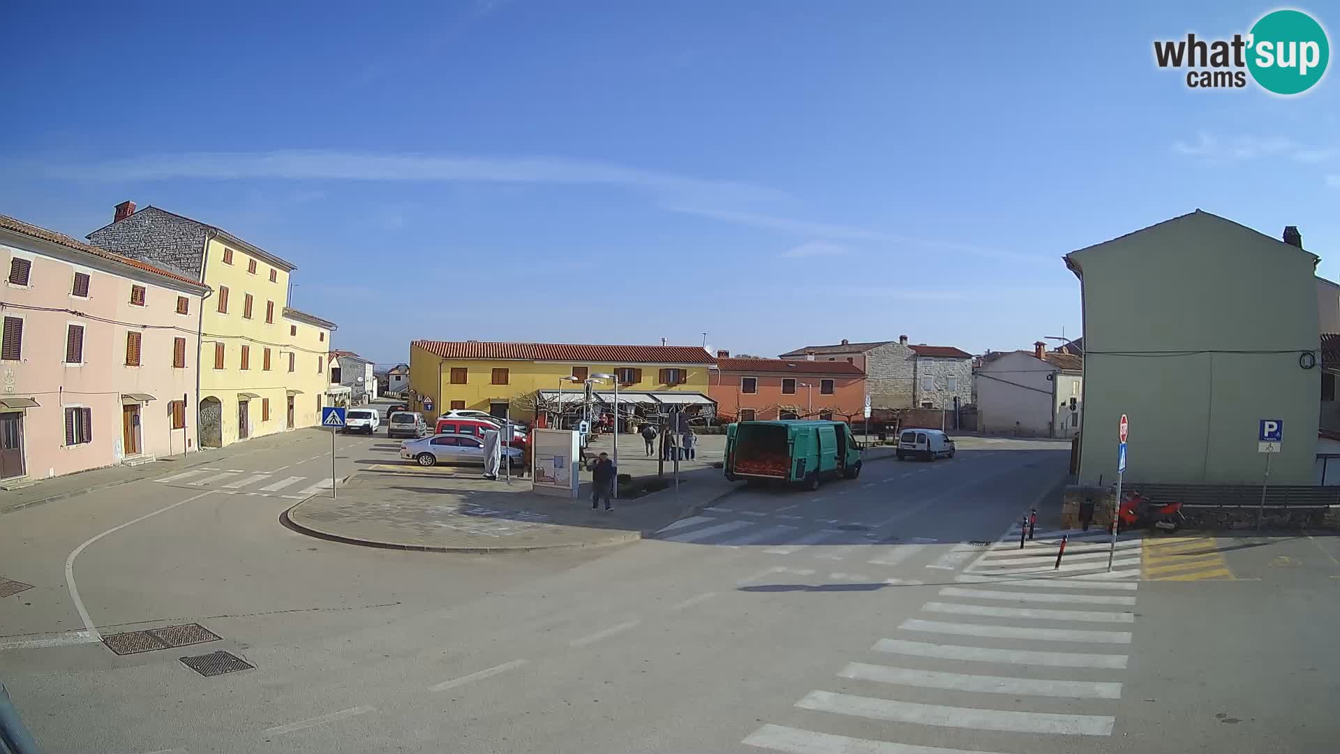 Webcam Valle, piazza La Musa – Istria – Croazia